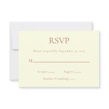 RSVP Card