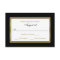 RSVP Card | Black and White | Gold