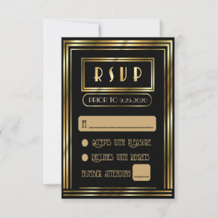 RSVP Card For Wedding / All Occasions