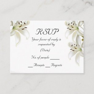 RSVP Card Template