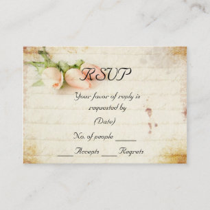 RSVP Card Template