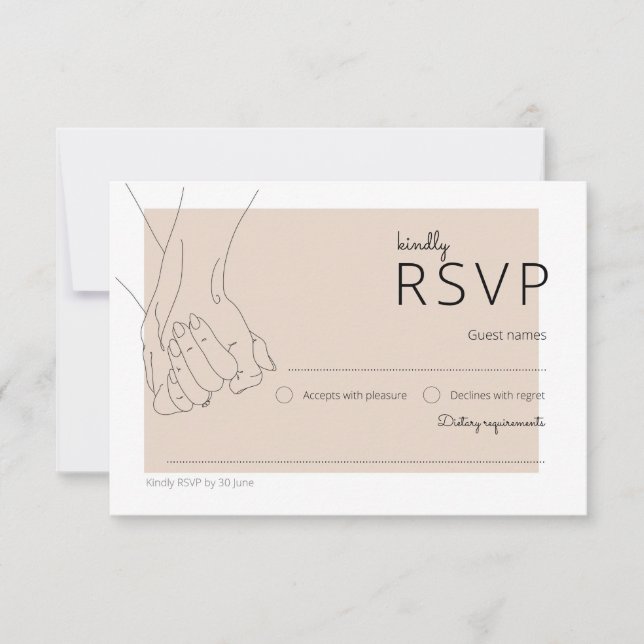 RSVP Card - The Oliva Suite (Front)