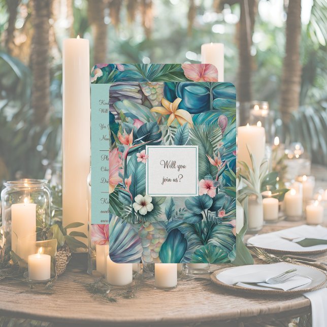  RSVP Card Tropical Essence (Creator Uploaded)