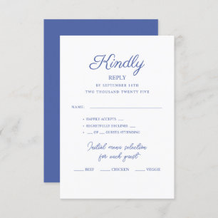 RSVP Cards for wedding.
