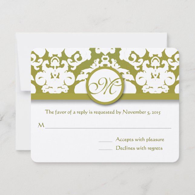 RSVP Cards-Require the 5 x 7 size Inivitations (Front)