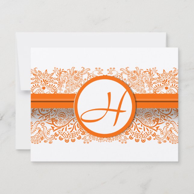 RSVP Cards-Require the 5 x 7 size Inivitations (Front)