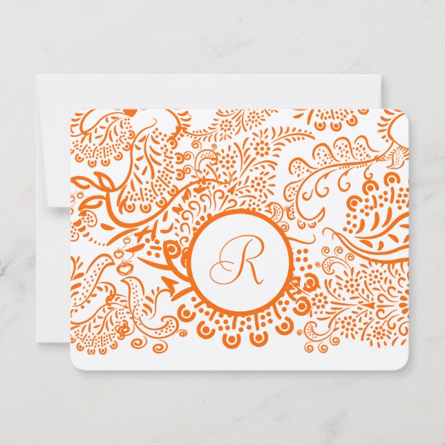 RSVP Cards-Require the 5 x 7 size Inivitations (Front)