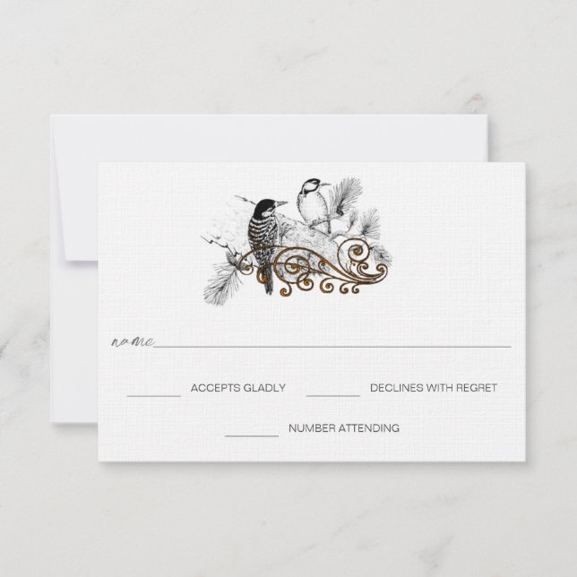 RSVP Cards-Require the 5 x 7 size Inivitations (Front)