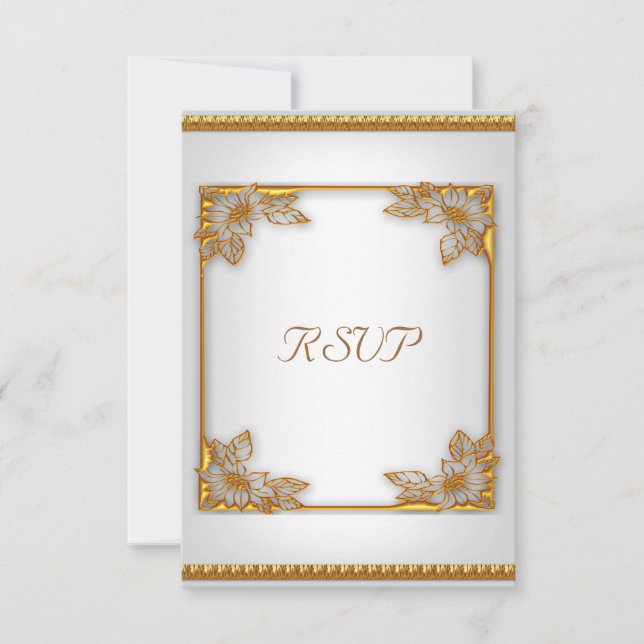 RSVP Elegant Event Gold Silver White (Front)