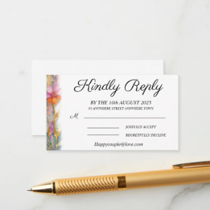 RSVP ENCLOSURE CARD