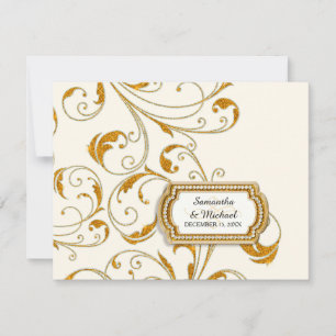 RSVP Glam Old Hollywood Regency Black Tie Event