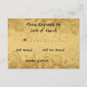 RSVP Gold Card