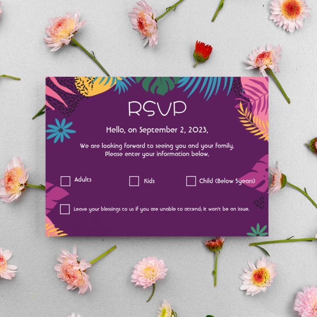 RSVP Guest Card (Creator Uploaded)