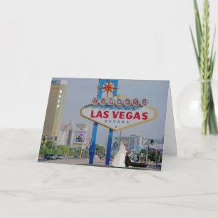 RSVP Las Vegas Wedding Announcement Card