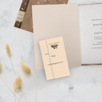 RSVP Library Due Date Card