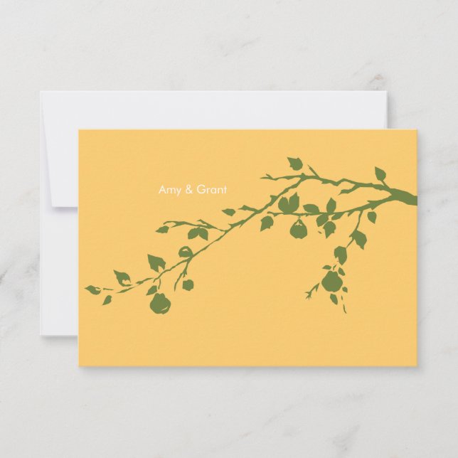 RSVP Mailer Set  - A Great Pear (Front)