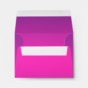 RSVP Pink to Purple Ombre with Star Envelope