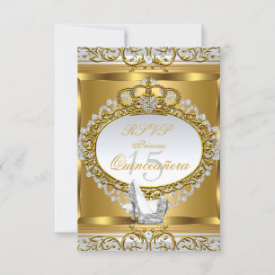 RSVP Princess Quinceanera Elite Gold Shoe 2