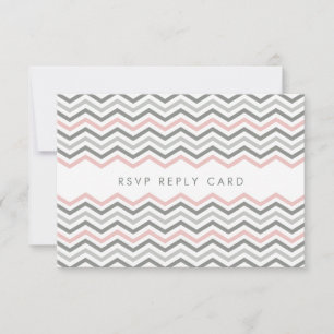 RSVP REPLY CARD :: chevron1 2