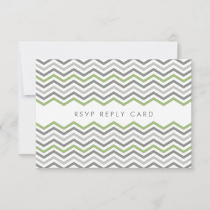 RSVP REPLY CARD :: chevron1 4