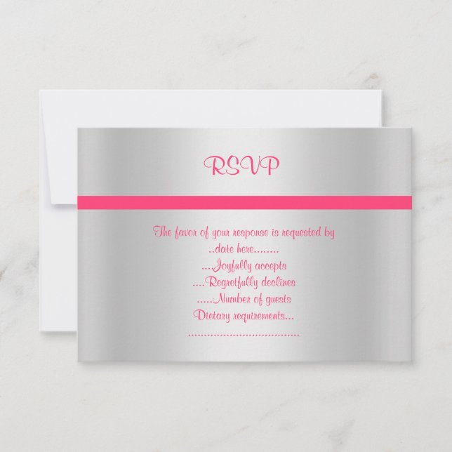 RSVP silver Card (Front)