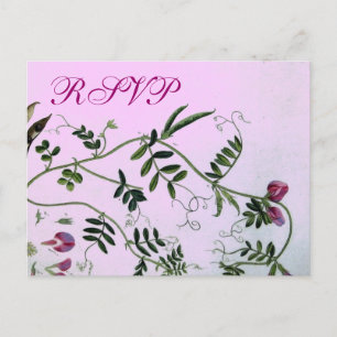 RSVP Sweet Victorian Wedding Postcard