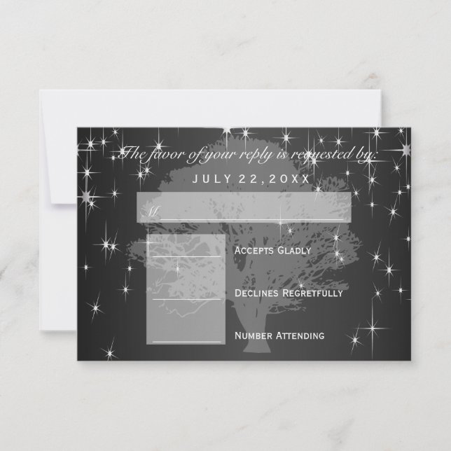 RSVP  Under the Stars in Midnight Black (Front)