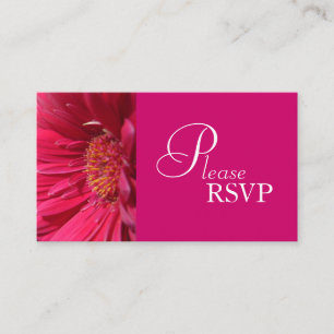 RSVP Wedding Card