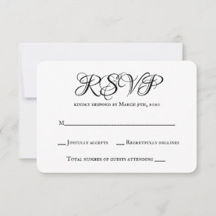 RSVP Wedding Invitation
