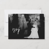 RSVP Wedding October Halloween Mansion