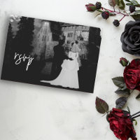 RSVP Wedding October Halloween Mansion
