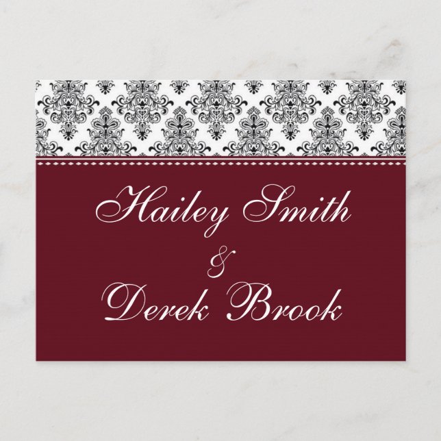 RSVP - Wine Invitation Postcard (Front)