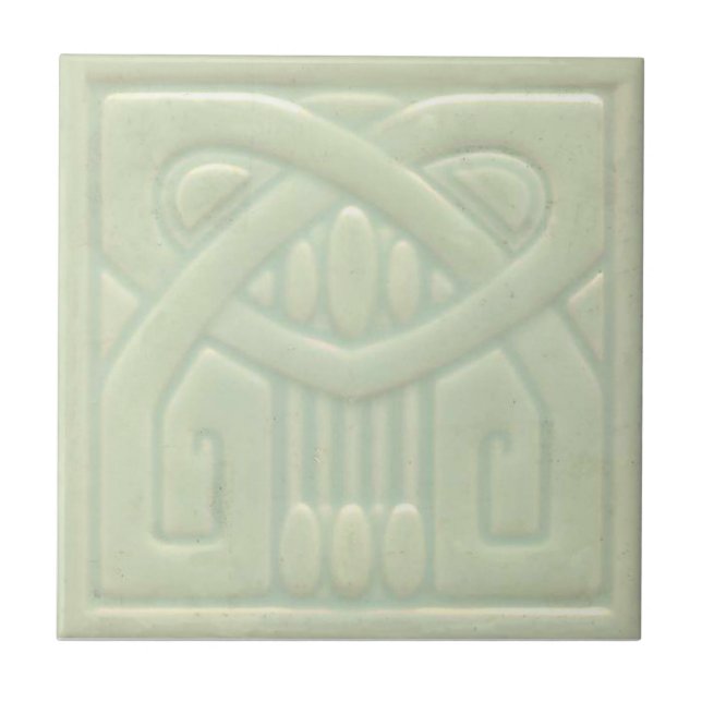 RT013 Faux-Relief Antique Reproduction Tile (Front)