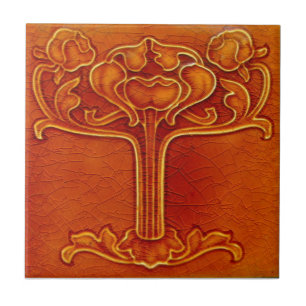 RT023 Faux-Relief Antique Reproduction Tile