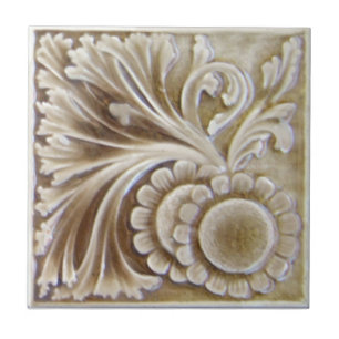 RT043 Faux-Relief Antique Reproduction Tile