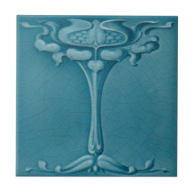 RT064 Faux-Relief Antique Reproduction Tile (Front)
