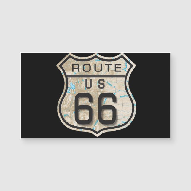 Rt 66 magnet15c (Front)