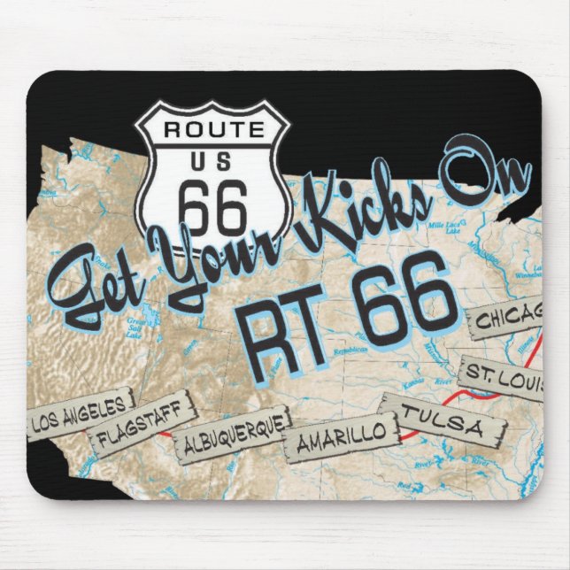 RT 66 mousepad (Front)