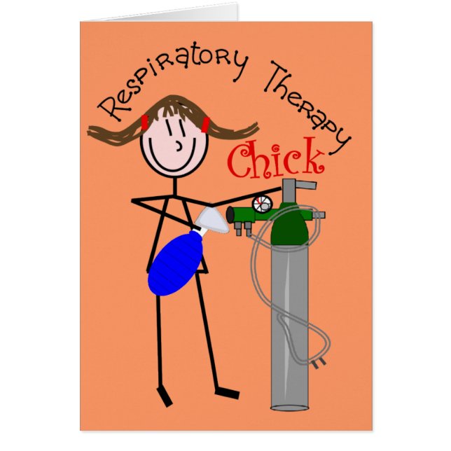 RT Chick O2 Tank and Ambu Bag Stick People (Front)