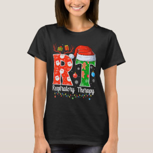 Rt Christmas Respiratory Therapy Christmas Rt Xmas T-Shirt