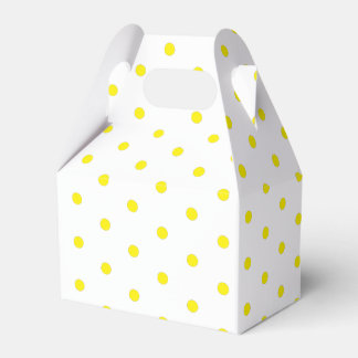 RT Yellow Favour Boxes