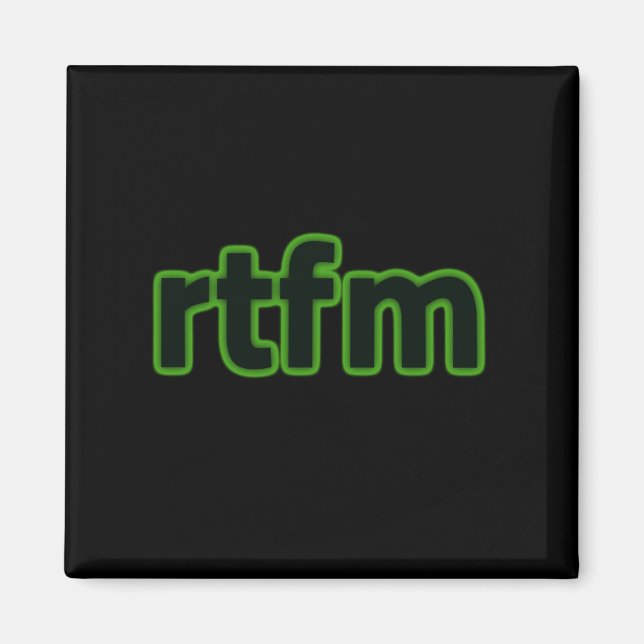 rtfm magnet (Front)