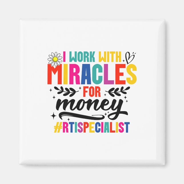 Rti Team Rti Crew Miracle Response Intervention Te Magnet (Front)