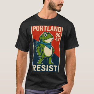 Rtland Frog Protest For Men And Women T-Shirt