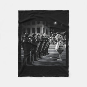 Rtland Frog Protest Meme Frog Viral For Men Women  Fleece Blanket