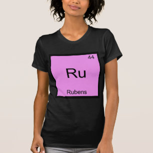 Ru - Rubens Funny Chemistry Element Symbol Tee