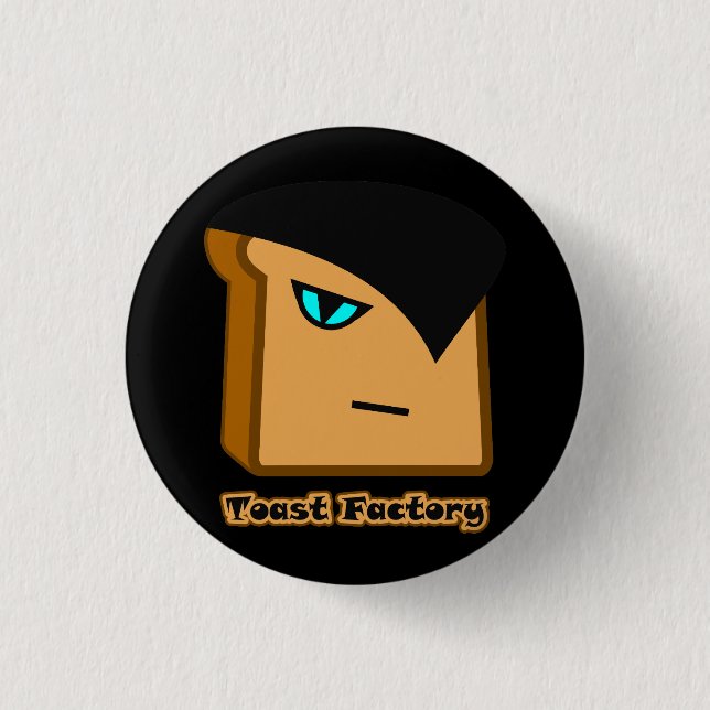 Ruan Toastie Black Button (Front)