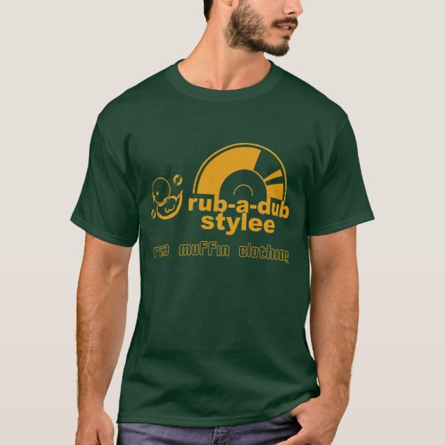 Rub-A-Dub Stylee (Gold) T-Shirt (Front)