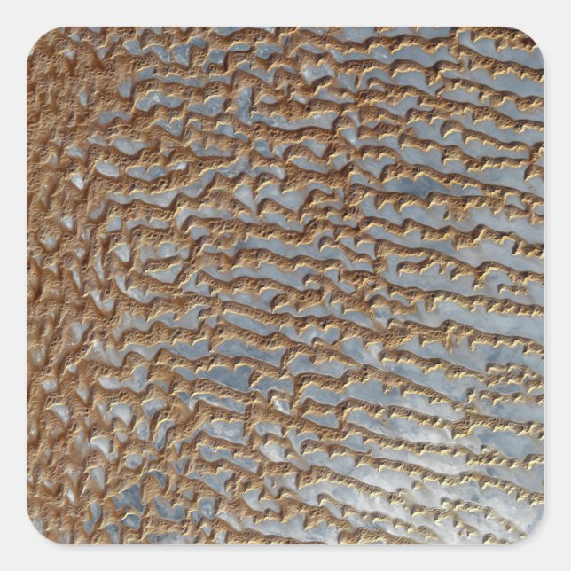 Rub' al Khali, Arabia Square Sticker (Front)