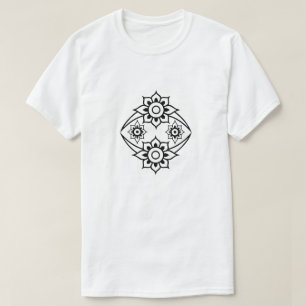 Rub el Hizb flower, white T-Shirt